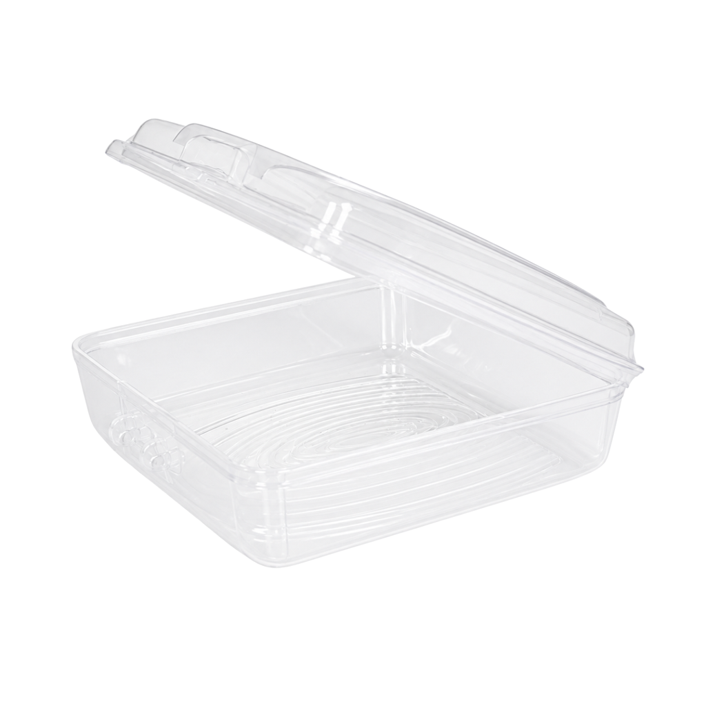 PORTASANDWICH PLAS CUAD 5X5" T/CLICK REYPLAST PSX000100