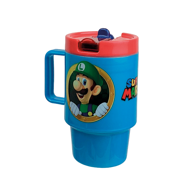 TAZA ALTA 530 ML DECO MARIO BROS AZ/RJ 744-21466
