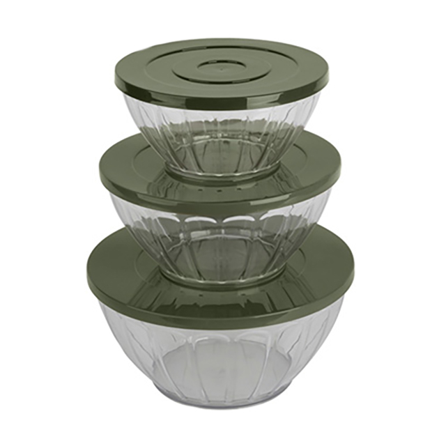 SET 3 ENSALADERAS VID RED C/T VD WINDROSE 723-05557