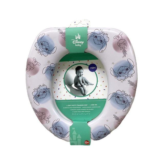 ASIENTO P/INODORO INFANT BL/CEL/ROSA DECO 744-10971