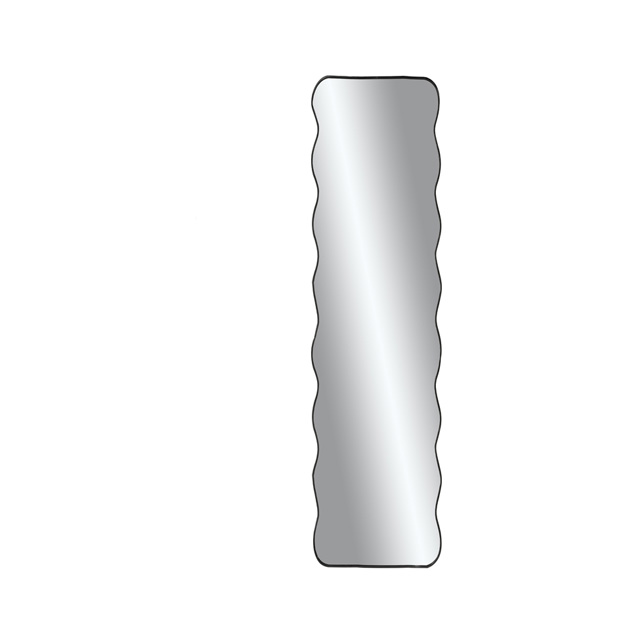 ESPEJO PARED 30X115 CM ORI ONDULADA NG/PLAT 729-2403622