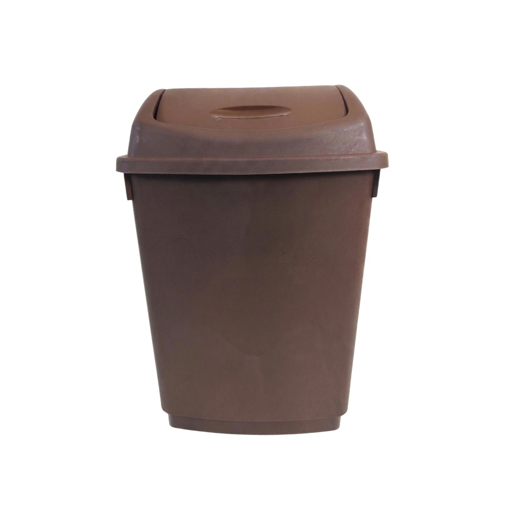 BASURERO PLAS VAIVEN10 LT CAFE MEGA/2146