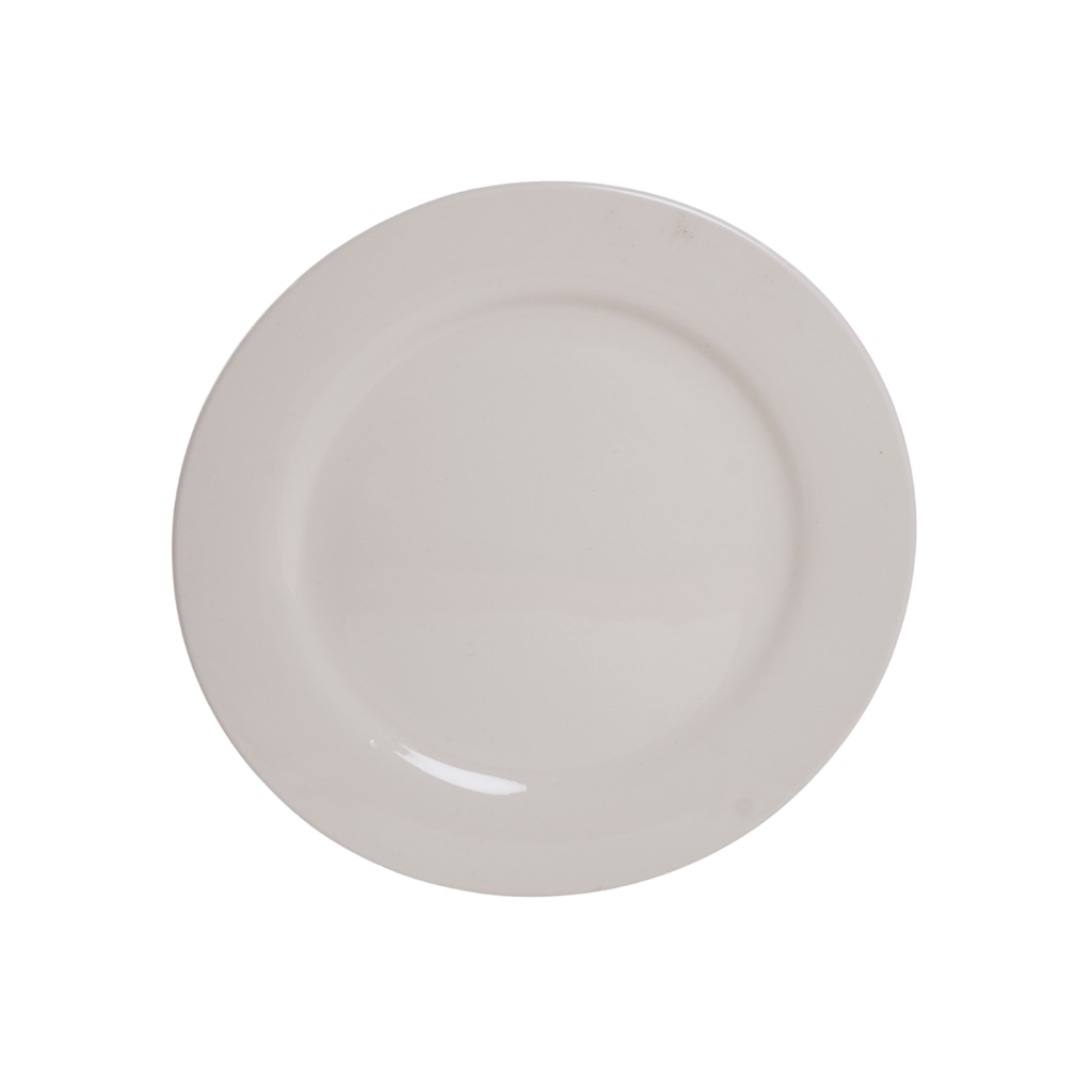 PLATO CERA 8" RED LISO ORI GRUESA BL YS-20 / GIGI-16