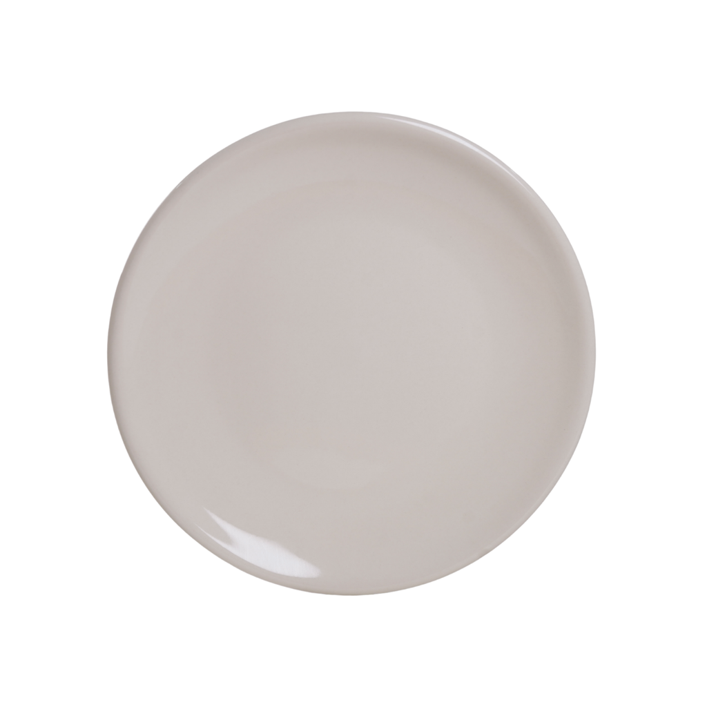 PLATO CERA 7.75" RED LISO BL GIGI-23