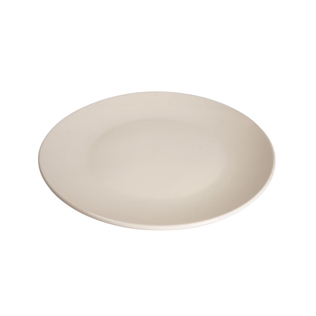 PLATO CERA 10" RED LISO BL GIGI-25