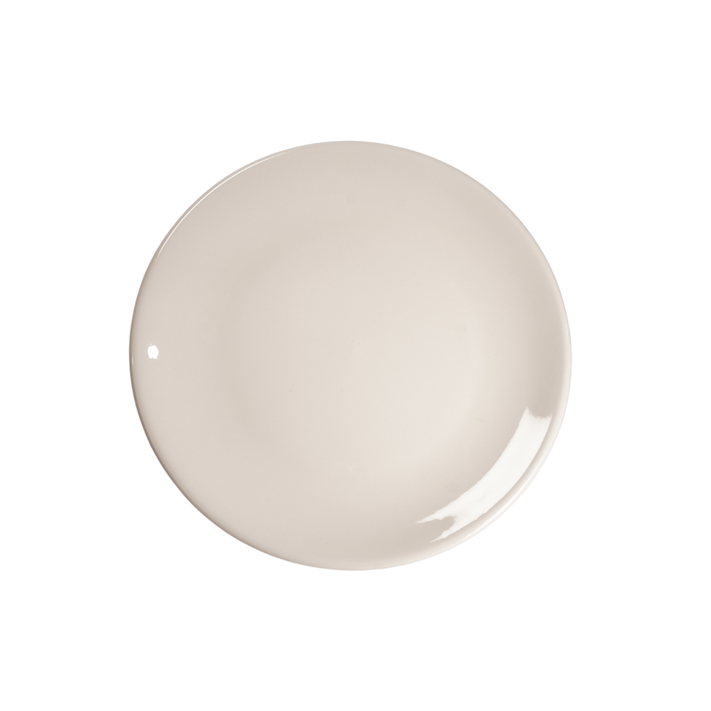 PLATO CERA 9" RED LISO BL GIGI-24