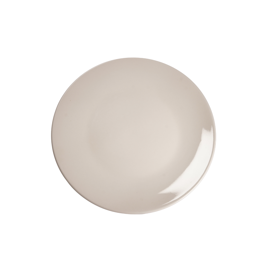 PLATO CERA 10.5" RED LISO BL GIGI-26