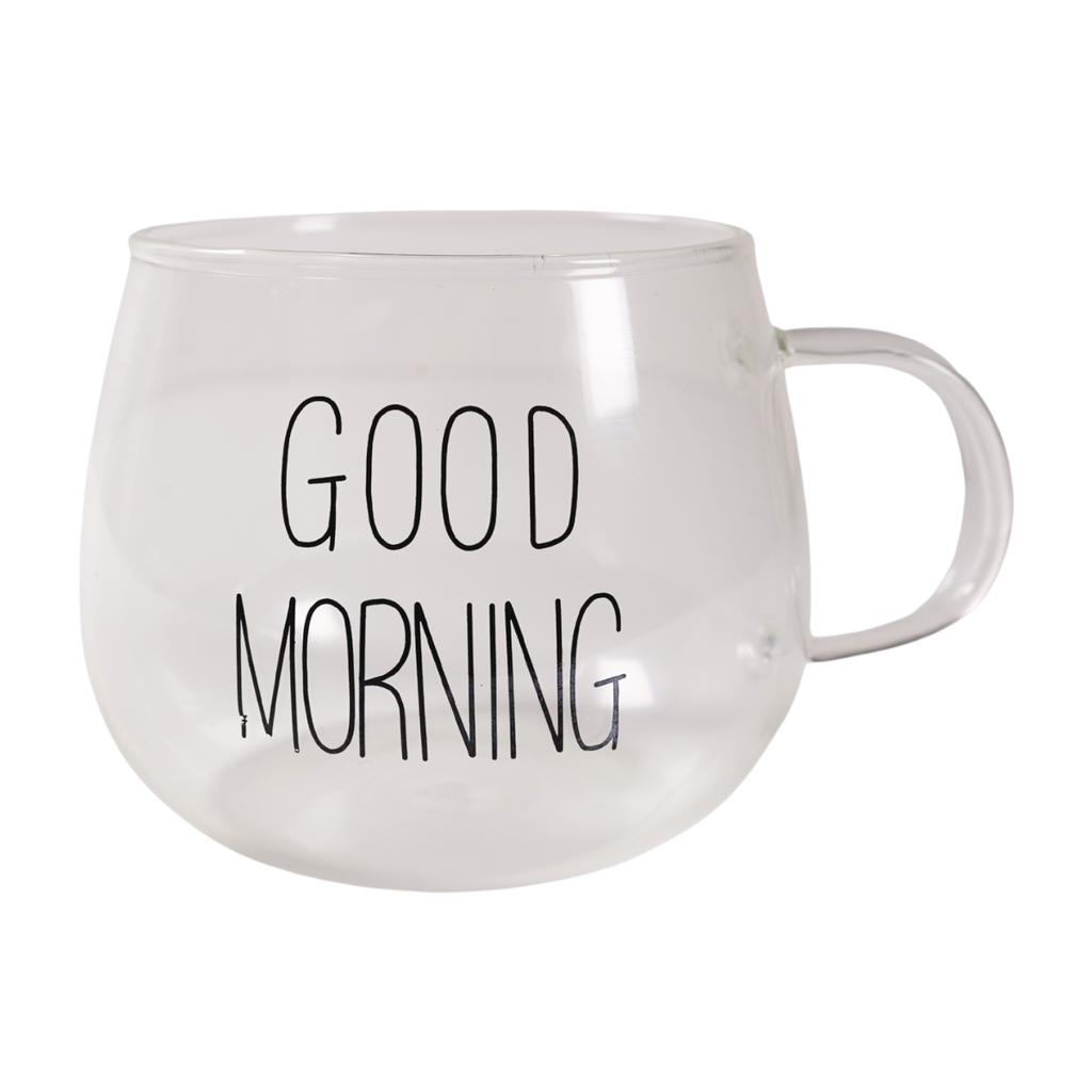 TAZA VID BOMBEADA LECTURA GOOD MORNING GIGI