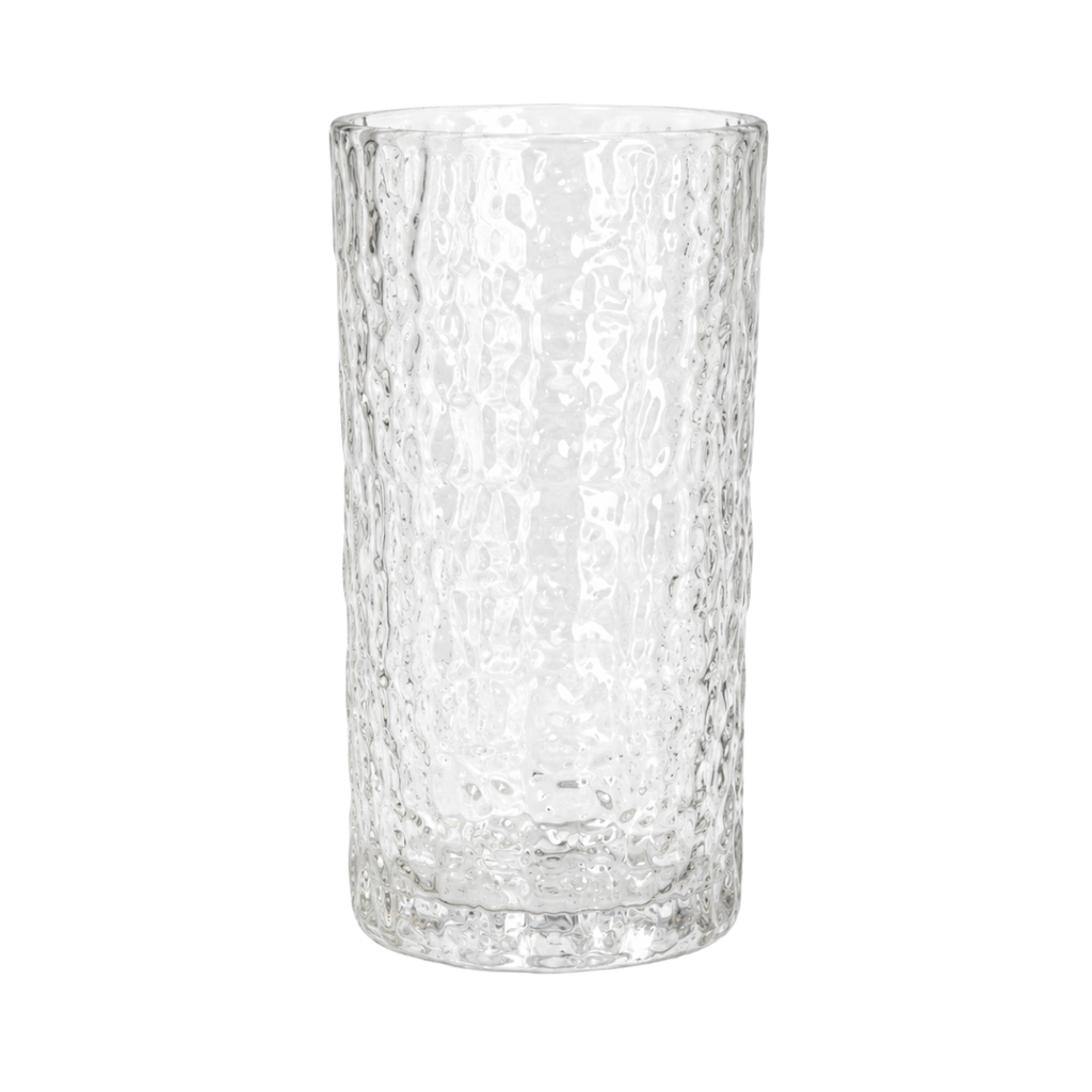 VASO VID 11 OZ CILIND TEXTURA RUSTICO GIGI Y6015