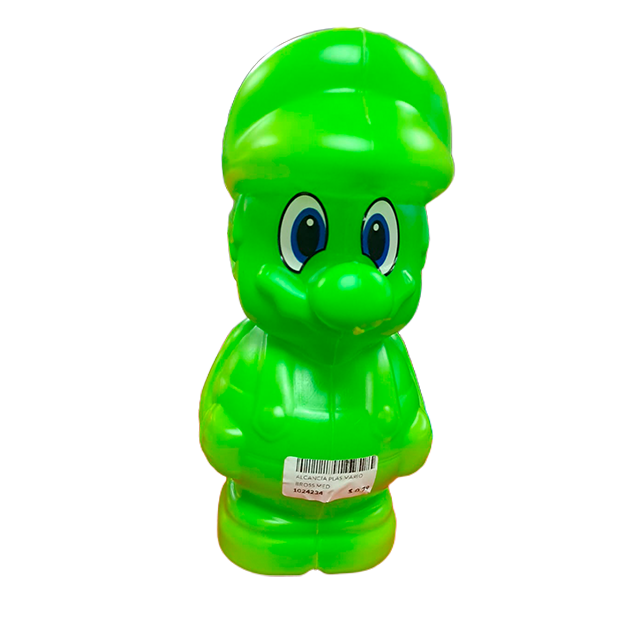 ALCANCIA PLAS MARIO BROSS MED PLASTIKITO SP203