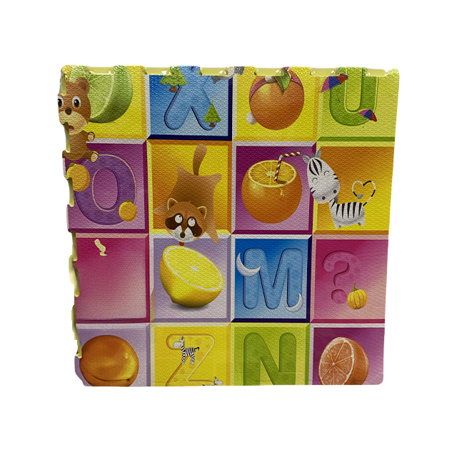 ALFOMBRA FOMY GDE DECO 4 LAMINAS KM526B/BA-558