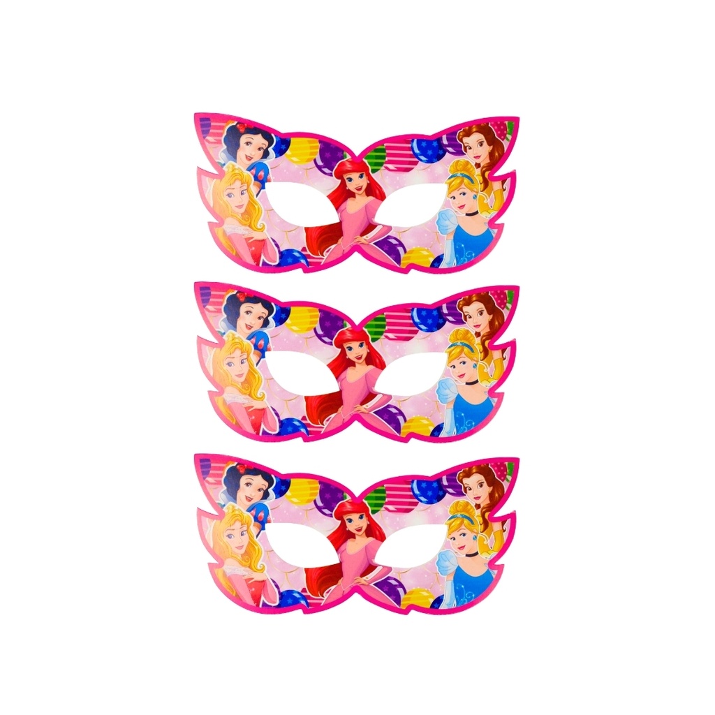 ANTIFAZ PRINCESAS 12 PZ BOLSA
