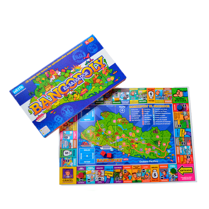 BANCOPOLY EL SALVADOR M121/007 8 METTA