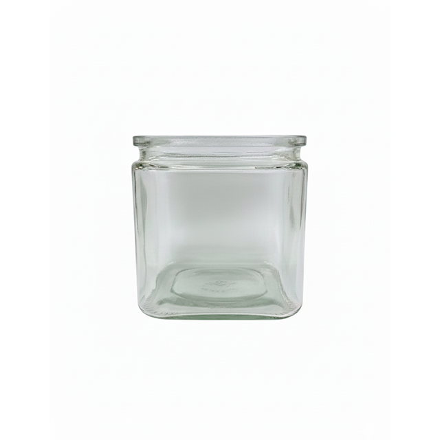 BASE VID CLARO CUAD C/ORILLA 4.5X4.5X4.75" HC-25089