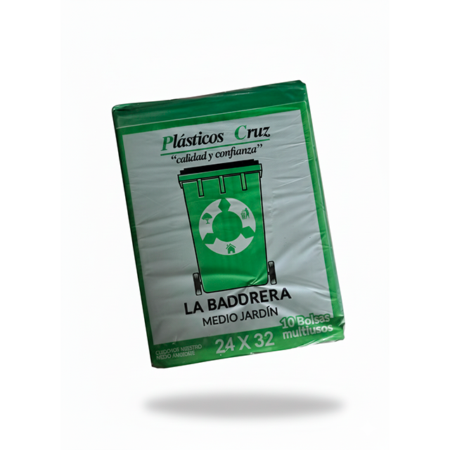 BOLSA 1/2 JARDIN 24X32 COLOR 10 UN