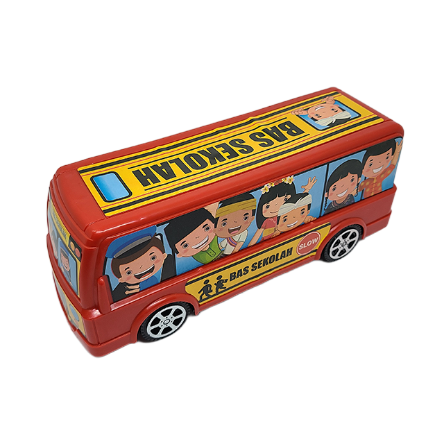 BUS ESCOLAR PLAS 8.5" DECO BOL HY11942