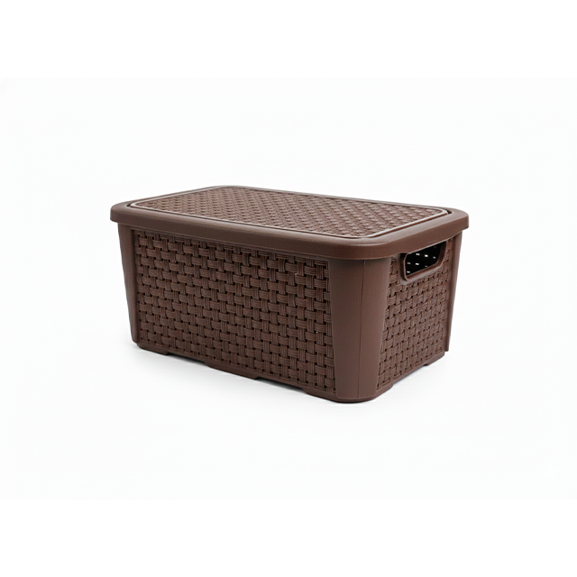 CAJA PLAS 7 LT RATAN CF OSCURO SPARTA