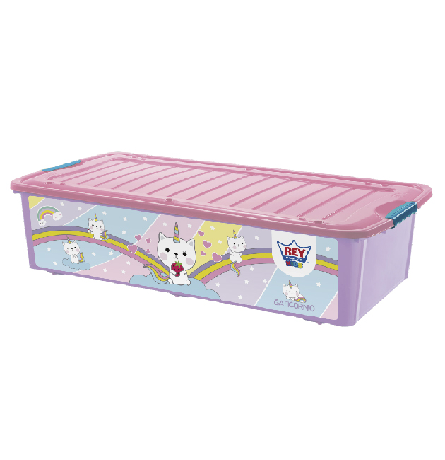 CAJA PLAS MOVIL SUPREMA #120 C/T COMER DECO NIÑA REYPLAST CJX181000