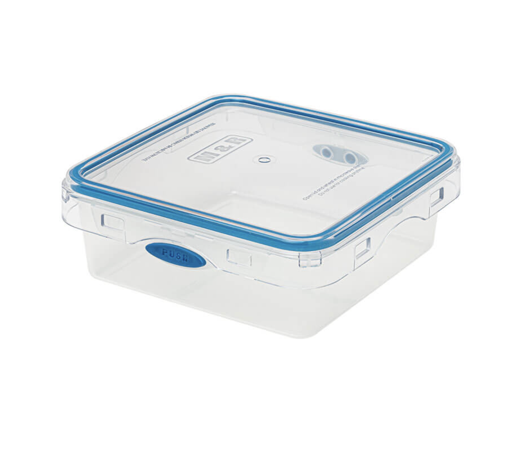CAJA/PUSH&PUSH CUAD PLAS 850 ML C/T MYR 2222