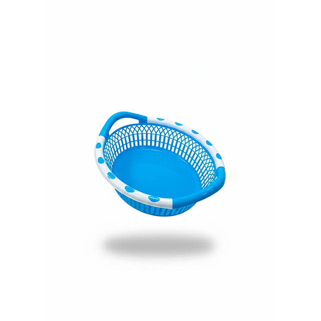 CANASTA PLAS OVAL CAL NOWA 32X25 CM PLASTIKITO IN224