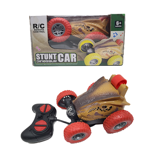 CARRO DINOSAURIO GIRA 360° CTROL REM CAJ GX-368-3