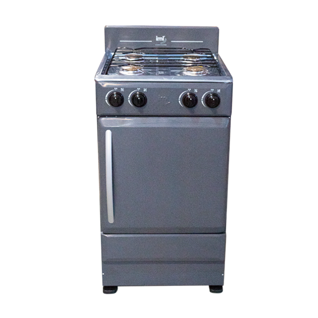 COCINA GAS 4 QUEM C/GABINETE GRIS IML C-4GG