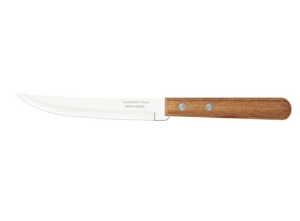 CUCHILLO INOX 5" S/S LISO TRAMONTINA 654209 22321/005 2204/05