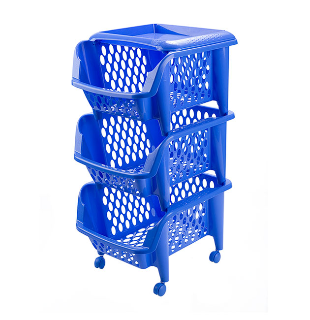 DESPENSERO ORG PLAS REAL GDE 3 NIV C/RUEDAS/BANDEJA REYPLAST DPX025700