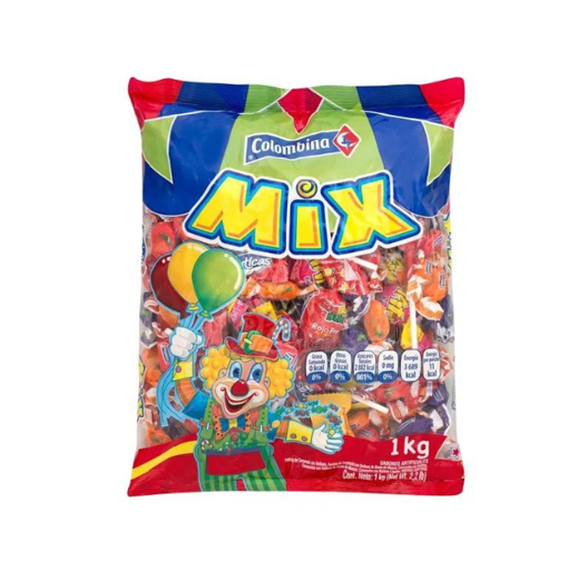 DULCE MIX SURTIDO 1 KG BOL COLOMBINA 12BS/1/1KG #200478
