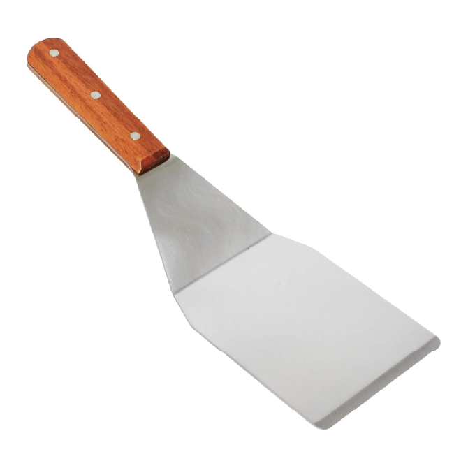 ESPATULA INOX 4X5" HAMBURGUESA THUNDER SLTWHT005