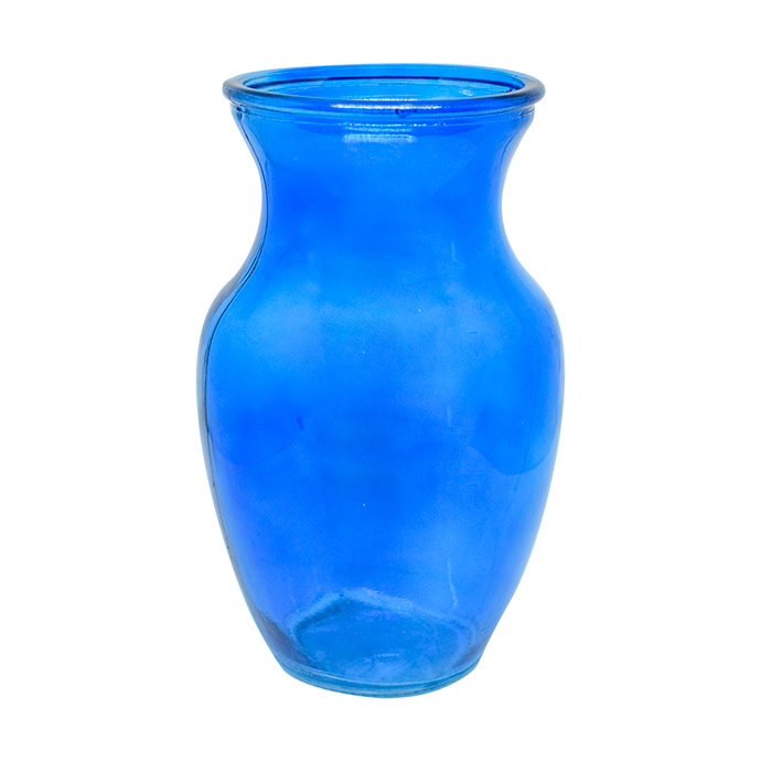 FLORERO VID TRANS AZ TURQUESA HC-25069