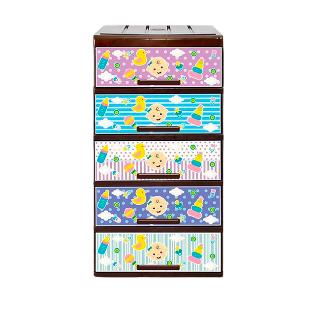 GAVETERO PLAS 5 NIV DECO BABY #3 KAWAKI K2015