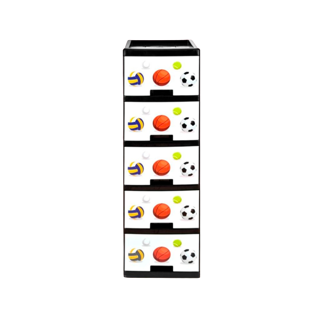 GAVETERO PLAS MINI 5 NIV DECO SPORT KAWAKI
