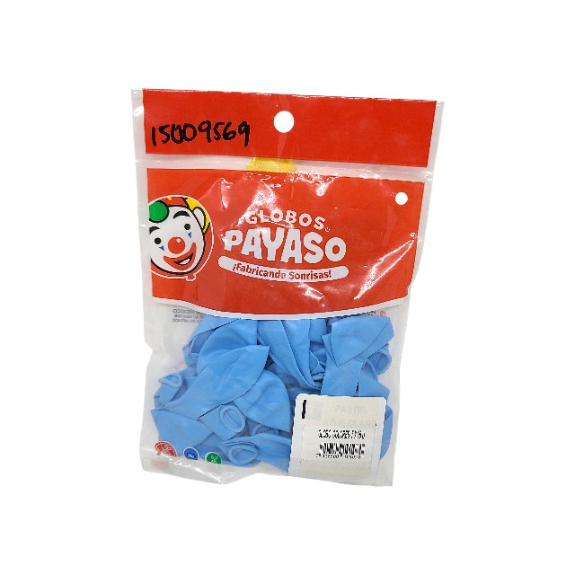 GLOBO 7 CEL BIODEG 25 PZ PAYASO