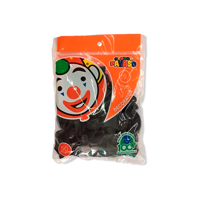 GLOBO 7 NG BIODEG 25 PZ PAYASO
