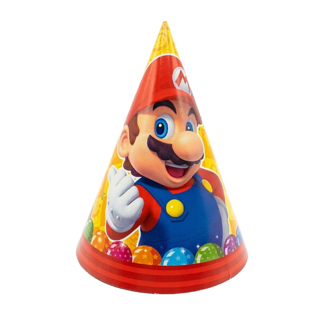 GORRO INFANTIL MARIO BROS 12 PZ SERME