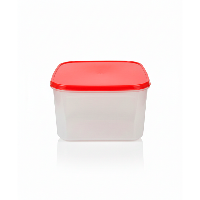 HERMETICO PLAS 1 CUAD CEREZA TRANSC TACOPLAST 30865