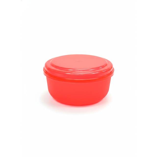 ENVASE PLAS 6" RED FLUORESCENTE C/T CAMPING BOWL ZPLAS