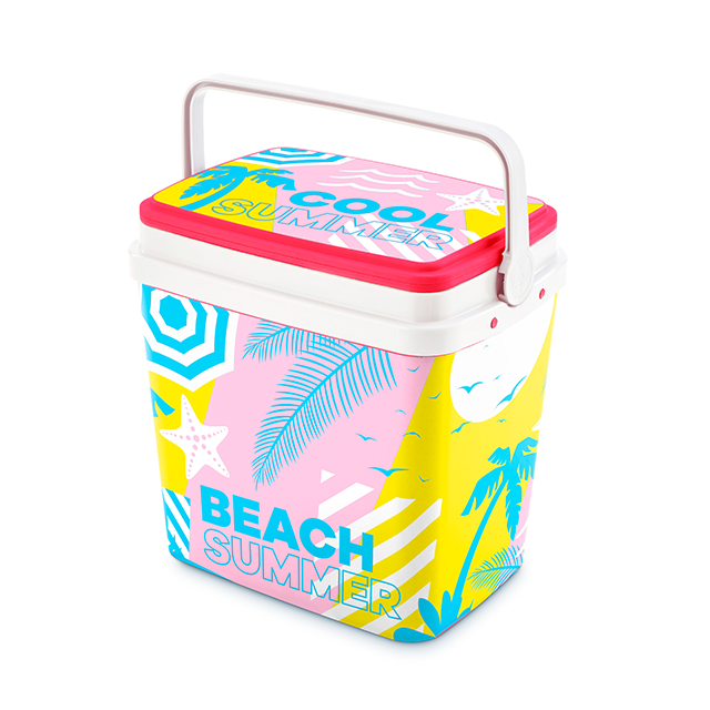 HIELERA PLAS COOLER POLAR DECCO 35 LT FUCSIA REYPLAST CQX004520