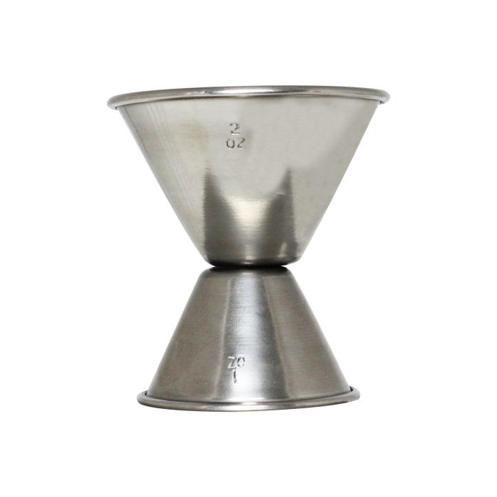 JIGGER 1X2 OZ MEDIDOR TRAGO THUNDER SLJG003