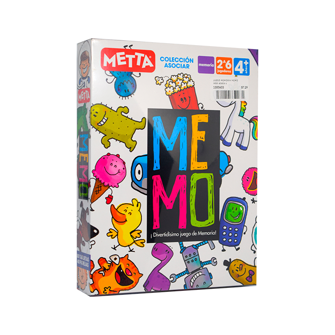 JUEGO MEMORIA MEMO  M09/60606 6