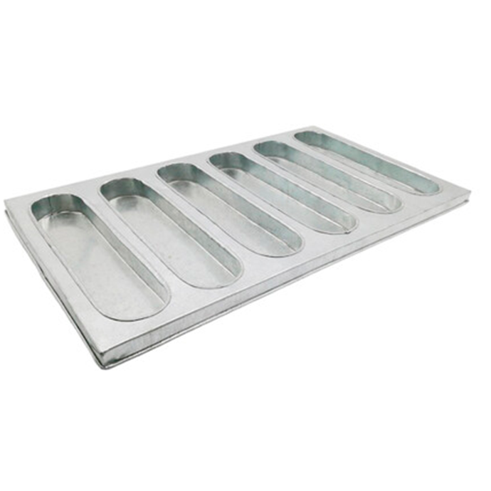 LATA MOLDE 6 HOTDOG 12" XG ARTESANAL