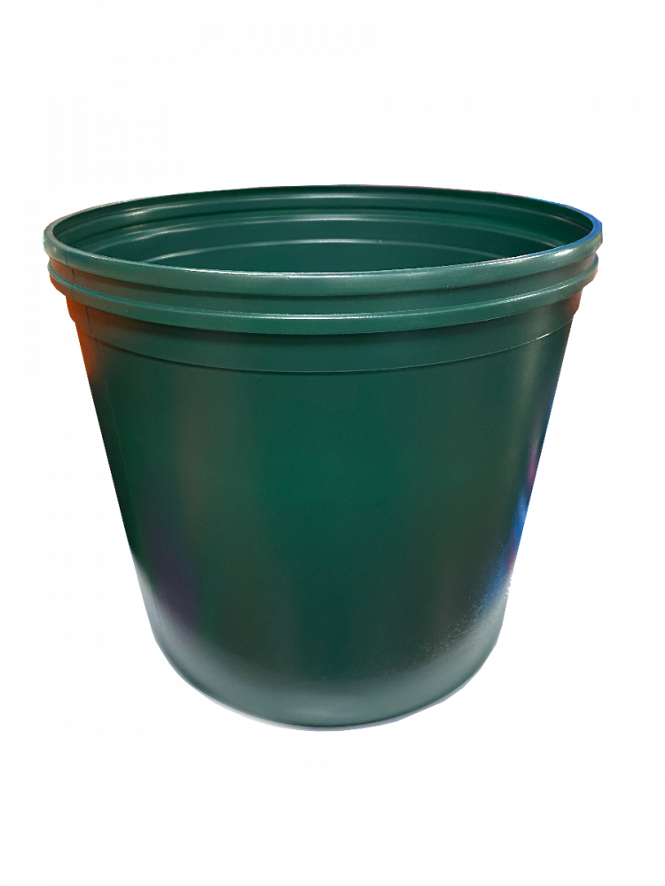 MACETA PLAS 11 VERDE LIVIANA SALVA
