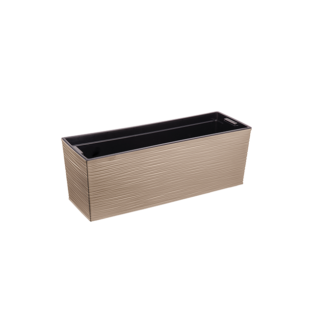 MACETA PLAS RECT EST PIEDRA 56X19X19.5 CM REYPLAST MCX070000