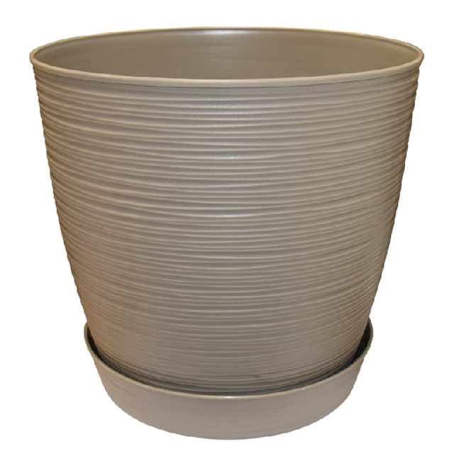 MACETA PLAS RED EST PIEDRA Ø29X27 CM REYPLAST MCX113000