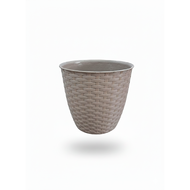 MACETA PLAS RED EST RATAN Ø21X20 CM REYPLAST MCX140000