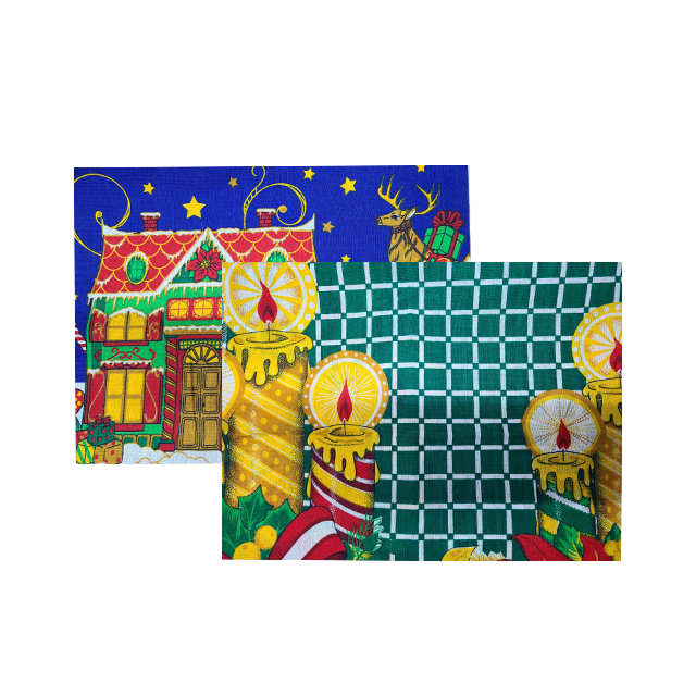 MANTA NAVIDEÑA 77 X 91 CM LINO STRETCH