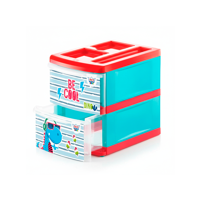 ORGANIZADOR PLAS PRAKTICO 2 NIV DECO NIÑO REYPLAST OGX078520