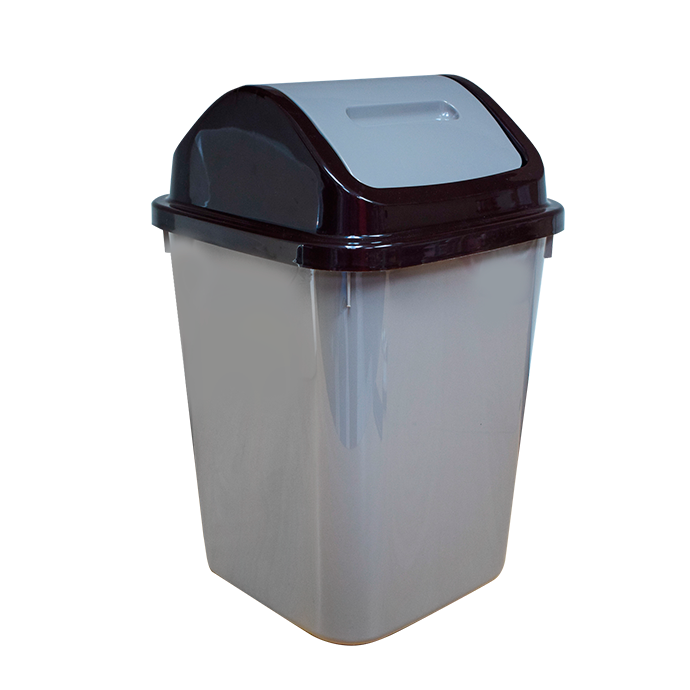 PAPELERO PLAS 20 LT T/VAIVEN STAMPO PAPE