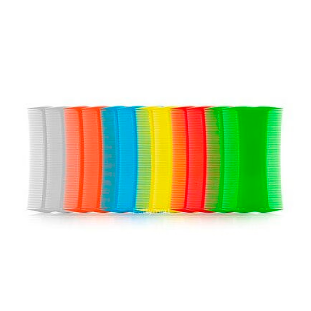 PEINE FINO PLAS GDE PASTEL 12 UN 00023-02